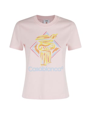 Camisetas Rosas Con Columna De Diamantes De Casablanca