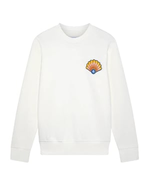 Sudaderas Con Bordado De Casablanca En Color Blanco Roto