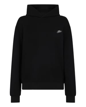 Fleece Hoodie Chrome Scratch