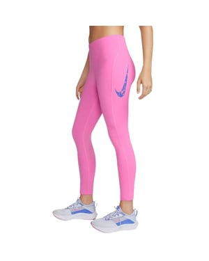 Mallas Nike Fast 7/8 Rosas