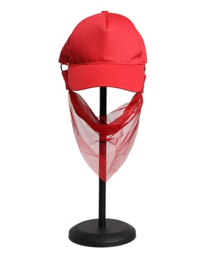 Gorra de béisbol con cubierta facial