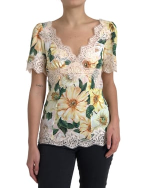 Blusa con Encaje Floral