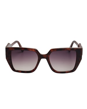 Gafas de sol rectangulares para mujeres hechas de plástico reciclado KL6098S N