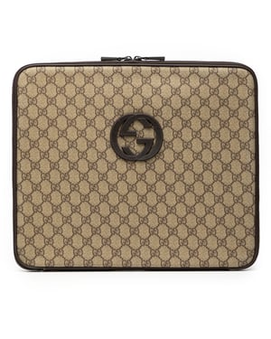 Funda de laptop Gg Supreme de segunda mano