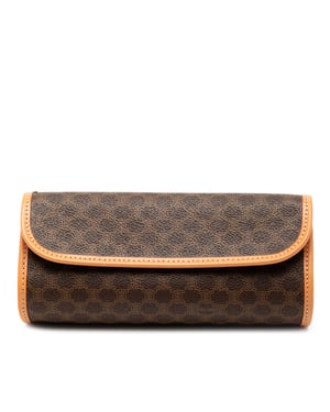 Clutch de lona con revestimiento de macadam de segunda mano