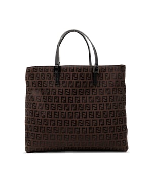 Bolso tote de lienzo Zucchino de segunda mano