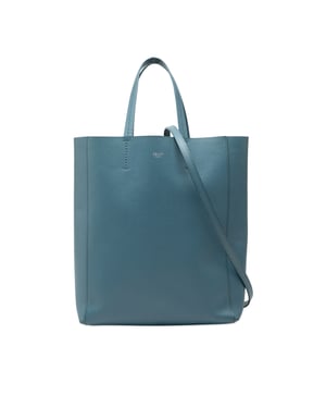 Bolsa Cabas Vertical de Segunda Mano en Cuero de Ternera de Grano Pequeño