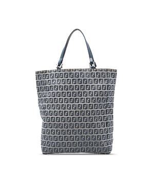 Bolso tote de lienzo Zucchino de segunda mano