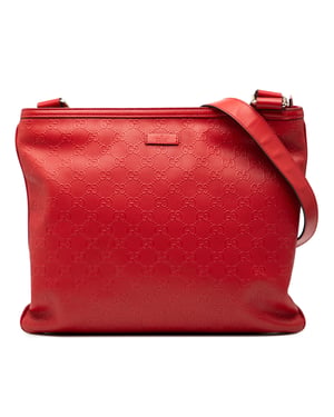Bolso cruzado Guccissima de segunda mano
