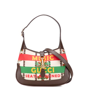 Bolso cruzado pequeño de lona 100 Centenario Música Jackie 1961 de segunda mano
