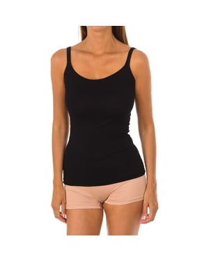 Camiseta sin mangas de bambú para mujer Q703