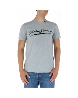 Camiseta de manga corta con logo de firma