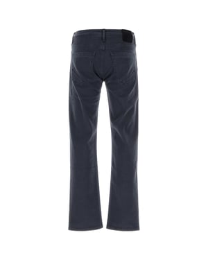 Jeans de mezclilla elásticos azul marino