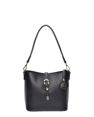 Roberta M Negro Bolso de cuero