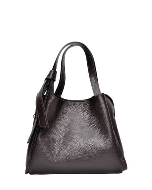 Anna Luchini Granate Bolso de cuero