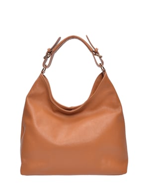 Anna Luchini Brown Bolso de cuero