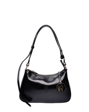 Isabella Rhea Negro Bolso de cuero