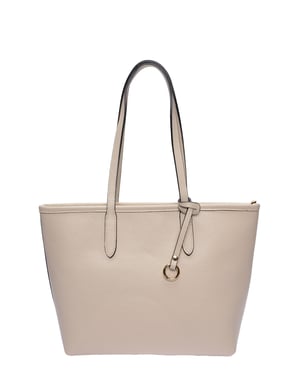 Roberta M Beige Bolso de cuero