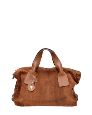 Anna Luchini Brown Bolso de cuero