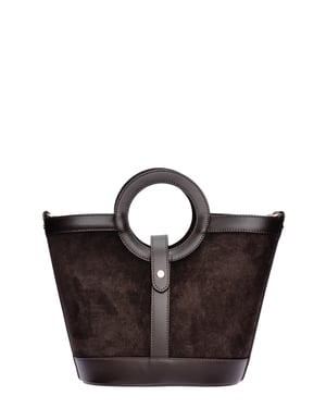 Anna Luchini Granate Bolso de cuero