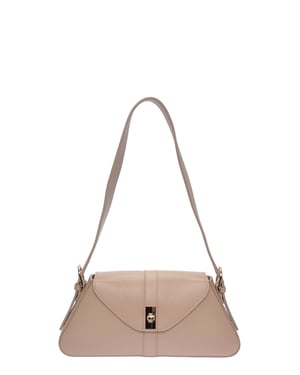 Roberta M Beige Bolso de cuero