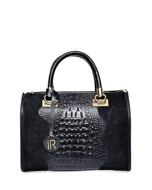 Isabella Rhea Negro Bolso de cuero