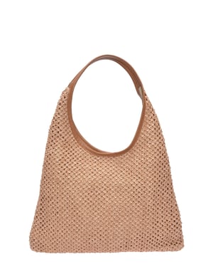 Luisa Vannini Brown Bolso de cuero