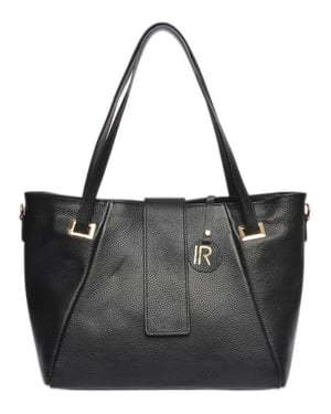 Isabella Rhea Negro Bolso de cuero