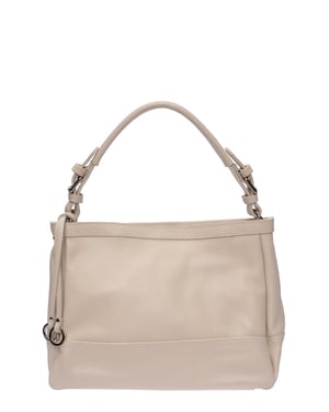 Roberta M Beige Bolso de cuero