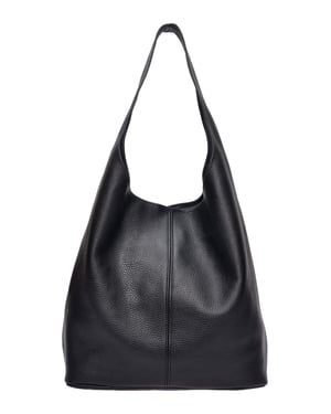 Roberta M Negro Bolso de cuero
