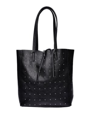Isabella Rhea Negro Bolso de cuero