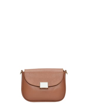 Anna Luchini Brown Bolso de cuero