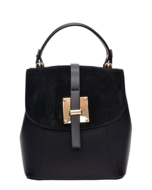 Roberta M Negro Bolso de cuero