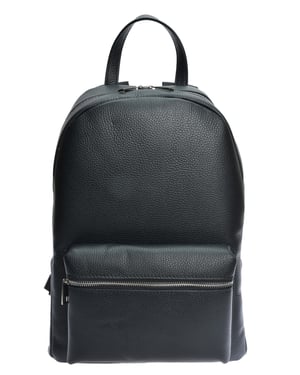 Anna Luchini Negro Bolso de cuero