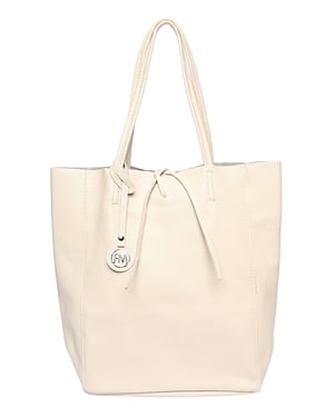 Roberta M Beige Bolso de cuero