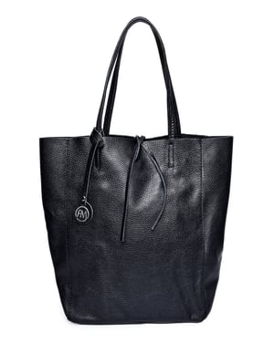 Roberta M Negro Bolso de cuero