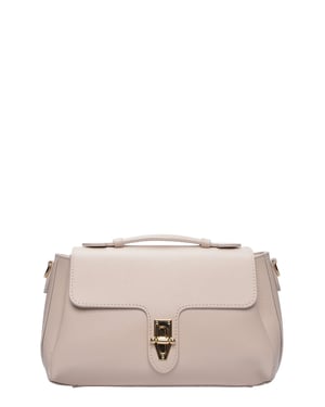 Roberta M Beige Bolso de cuero