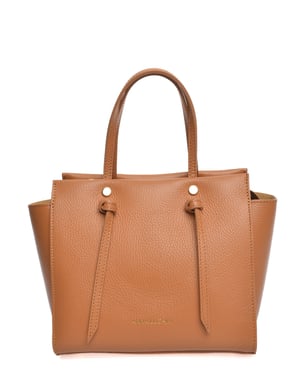 Anna Luchini Brown Bolso de cuero