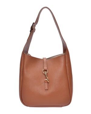 Anna Luchini Brown Bolso de cuero