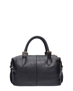 Luisa Vannini Negro Bolso de cuero