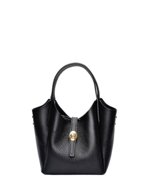Isabella Rhea Negro Bolso de cuero