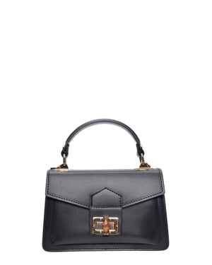 Roberta M Negro Bolso de cuero