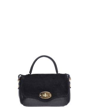 Roberta M Negro Bolso de cuero