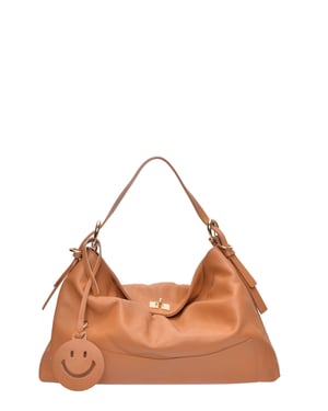 Luisa Vannini Brown Bolso de cuero