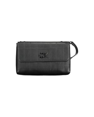 Bolso de Hombro de Poliéster para Mujer Calvin Klein Nero