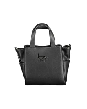 BYBLOS Nero Poliuretano Bolso de Mano para Mujer