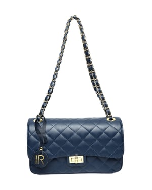 Isabella Rhea Azul Bolso de cuero