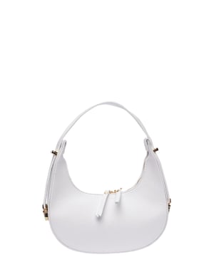 Isabella Rhea Blanco Bolso de cuero