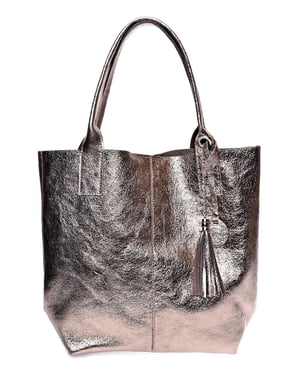 Roberta M Bronce Bolso de cuero