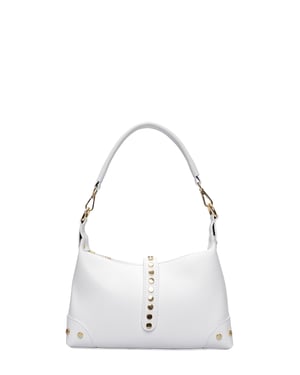 Anna Luchini Blanco Bolso de cuero